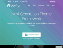 Tablet Screenshot of gantry.org